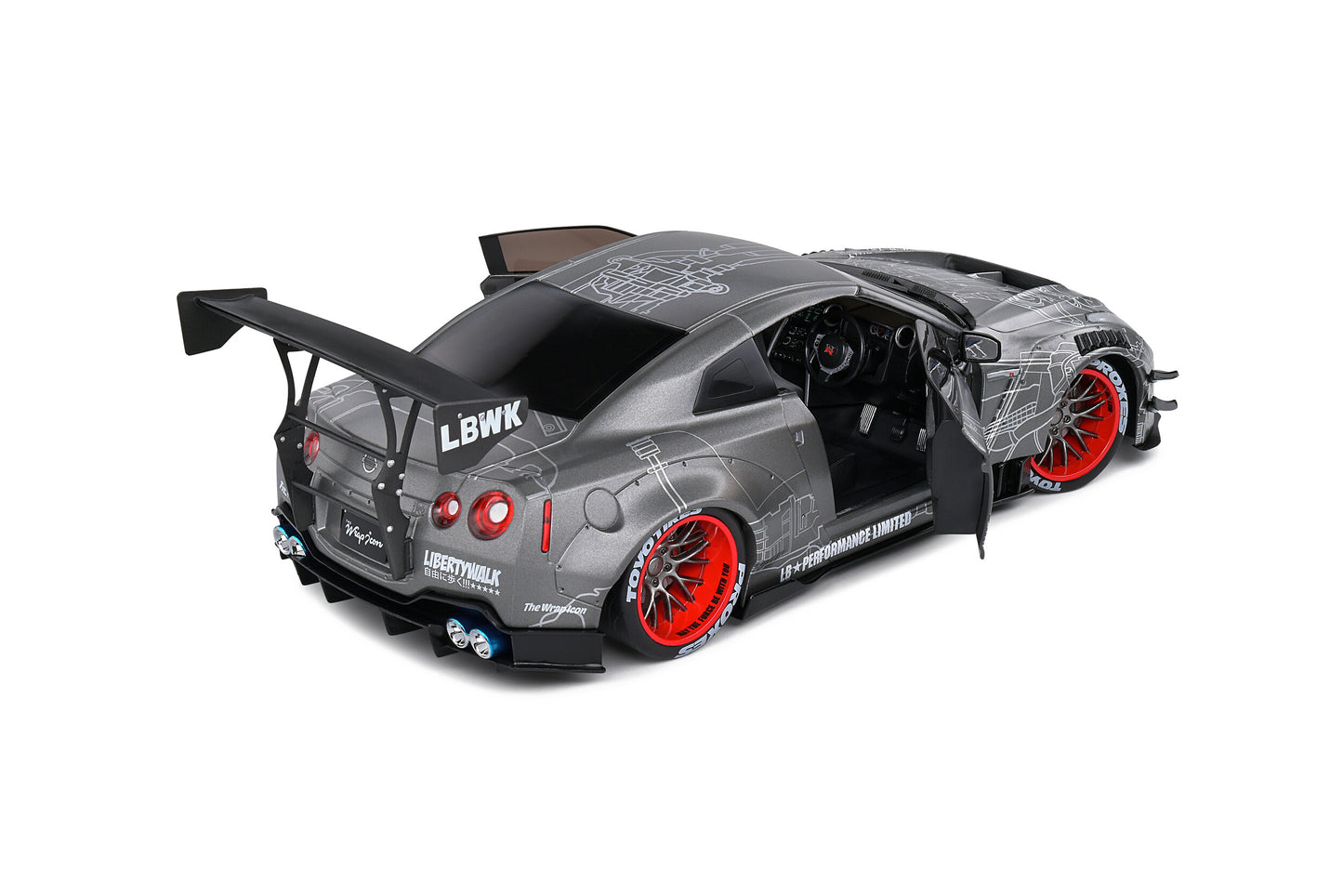 Nissan GT-R R35 Liberty Walk Body Kit 2.0