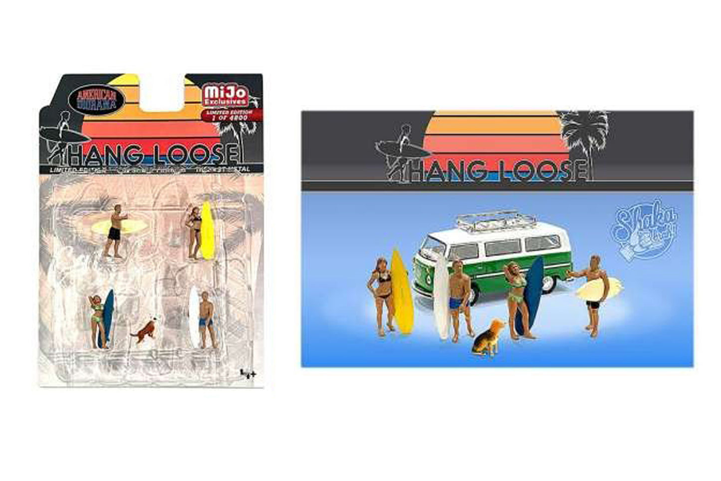 Hang Loose (Beach/Surf) Figure set