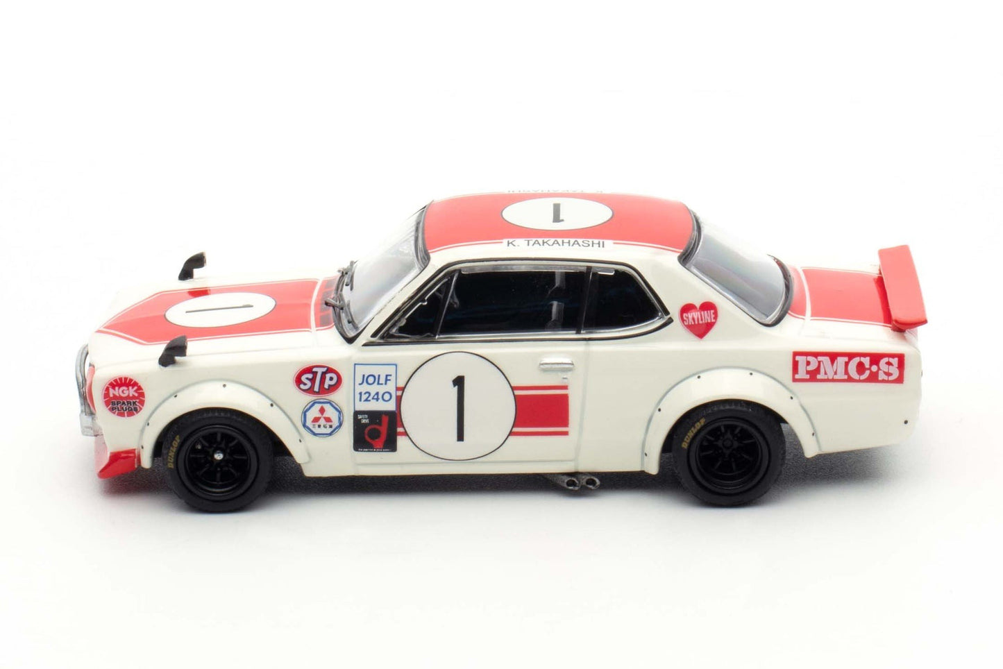 Nissan Skyline 2000 GT-R KPGC10 #1 Takahashi Kunimitsu Fuji Masters 250Km 1971