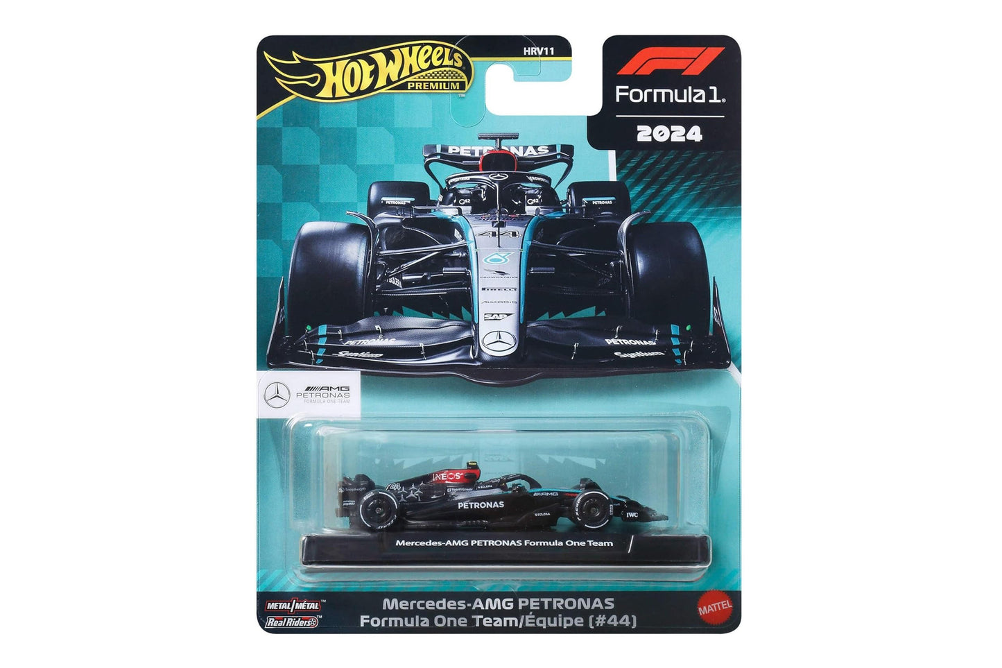 Hot Wheels F1 Mercedes-AMG Petronas #44
