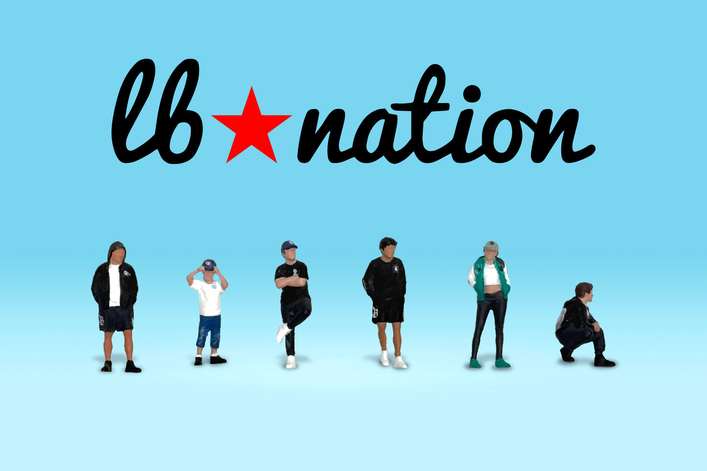 Figures Set "Liberty Walk Nation"