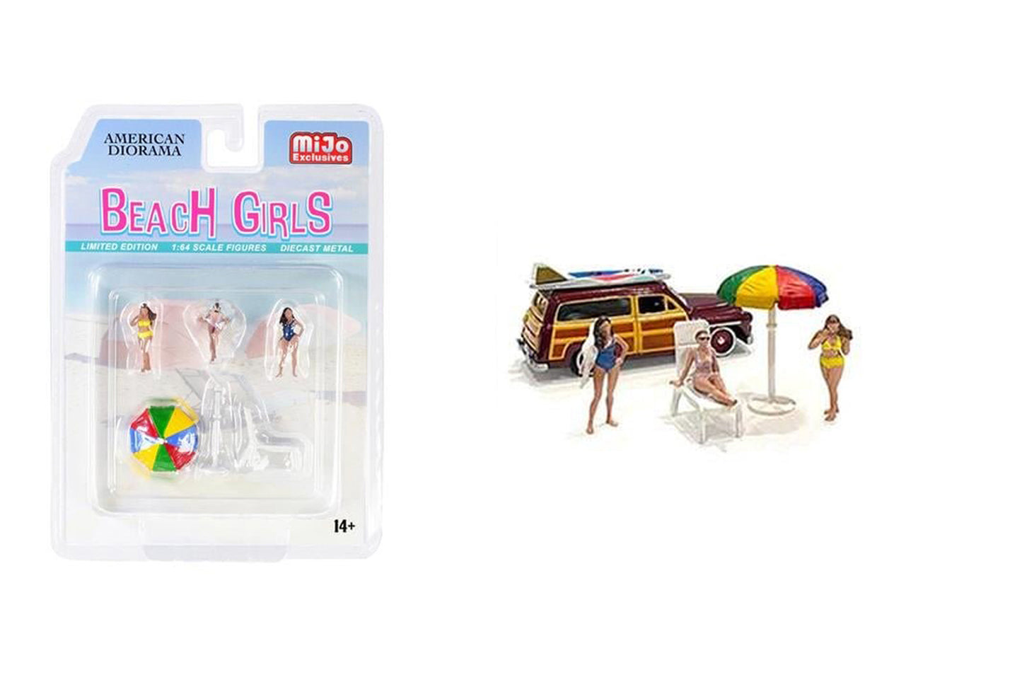 Beach Girls Figure set