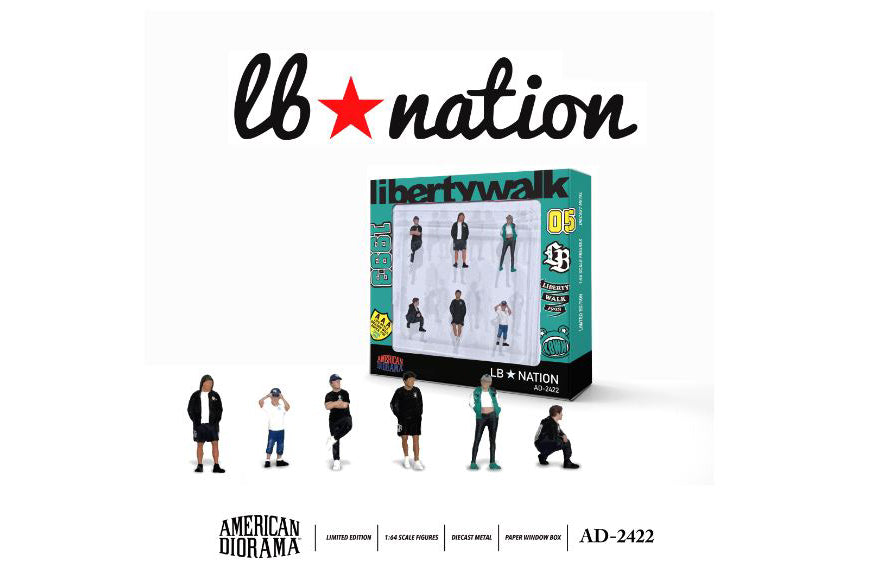 Figures Set "Liberty Walk Nation"