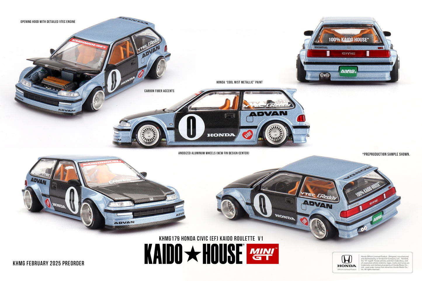 Honda Civic (EF) Kaido Roulette V1