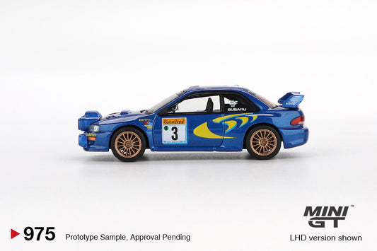 Subaru Impreza WRC98 1998 Rally Monte-Carlo 3rd Place #3