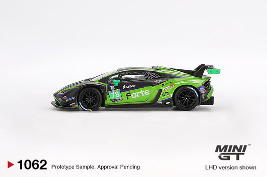 Lamborghini HuracƔn GT3 EVO2 #78 Forte Racing 2024 IMSA Daytona 24 Hrs