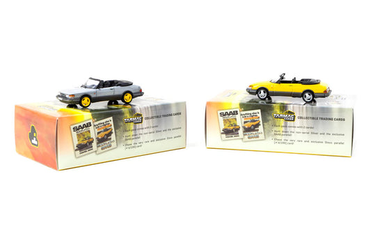 Saab 900 Turbo Convertible Yellow