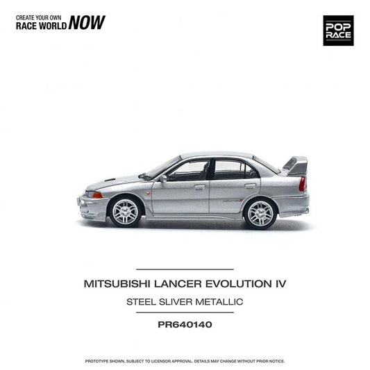 Mitsubishi Lancer Evolution IV, steel silver