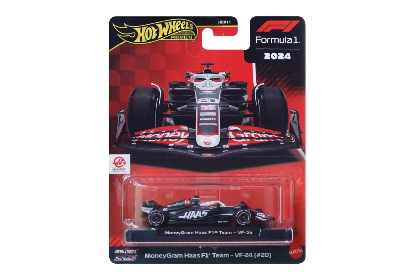 Hot Wheels F1 MoneyGram Haas F1 #20