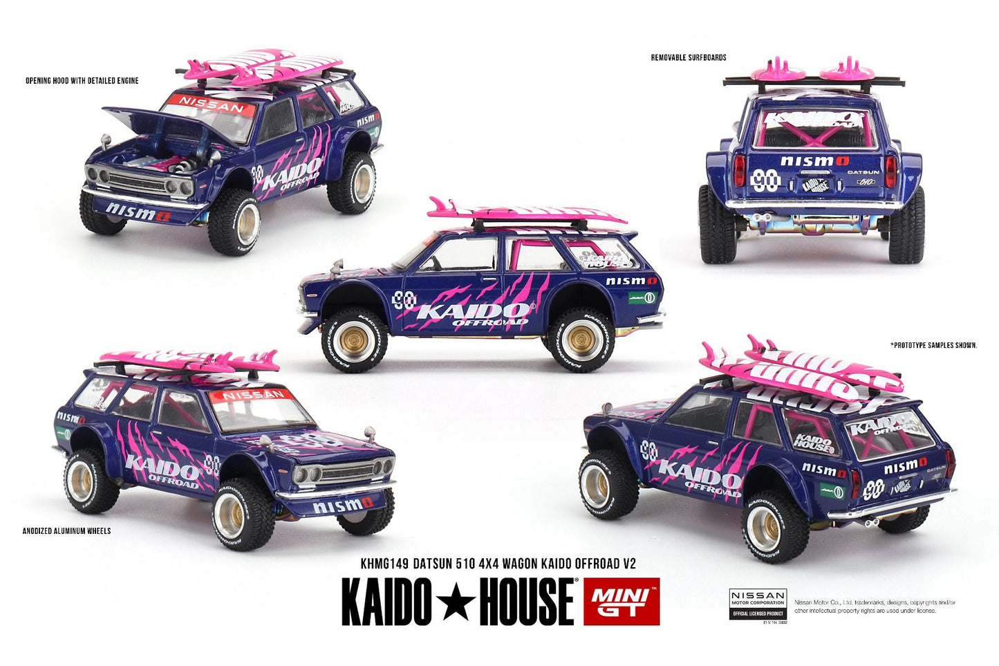 Datsun 510 4x4 Wagon Kaido Offroad V2