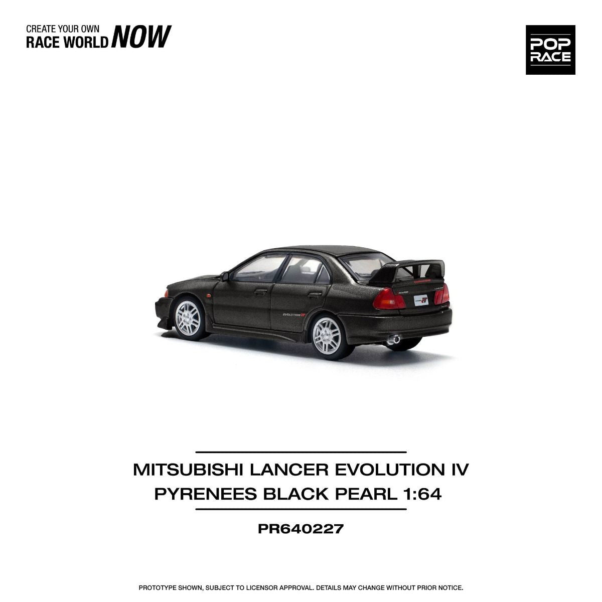 Mitsubishi Lancer Evolution IV - Pyrenees Black Pearl