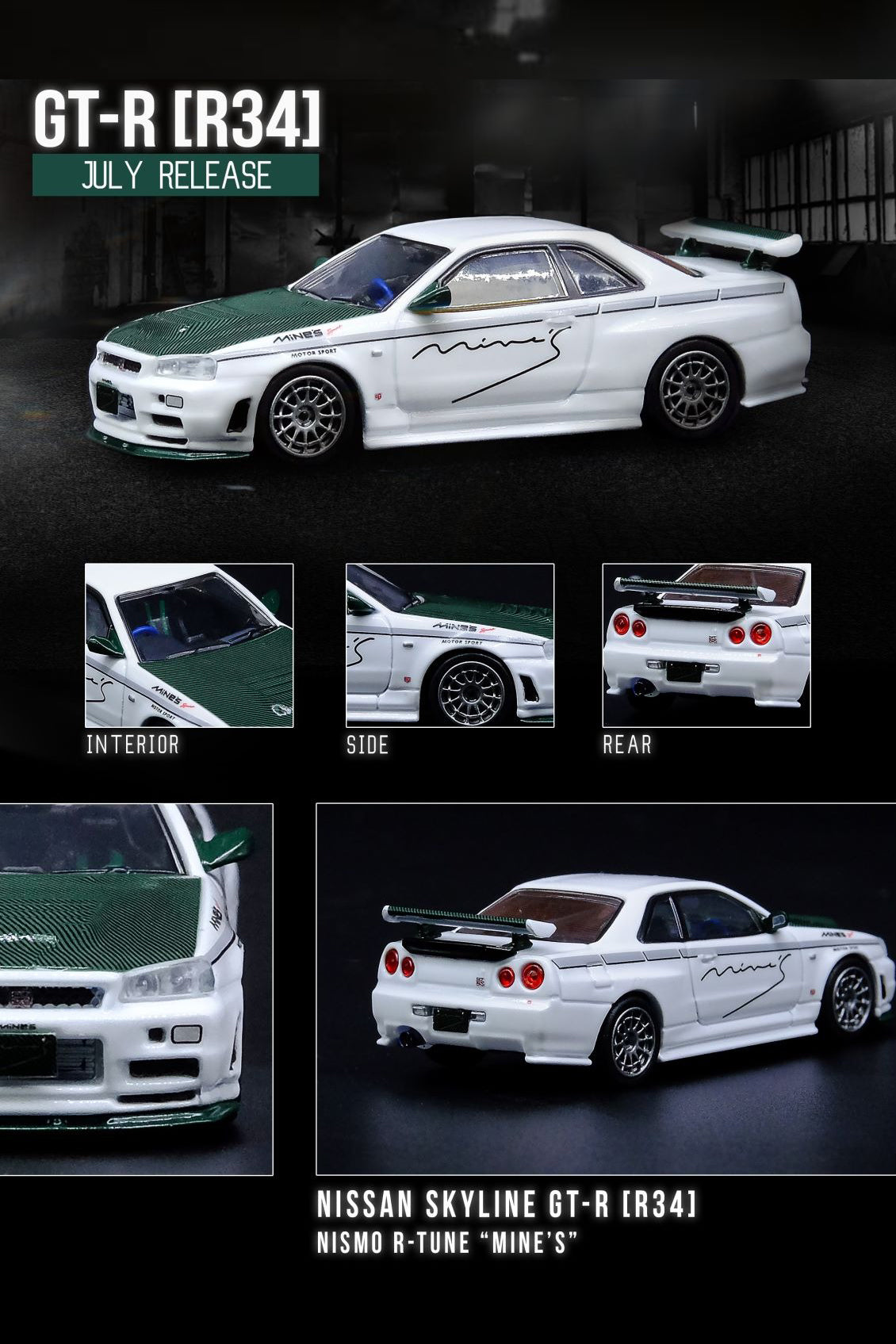 Nissan Skyline gt-r R34 nismo r-tune