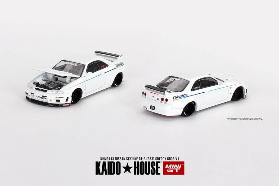 Kaido House Nissan Skyline gt-r (r33) GREDDY