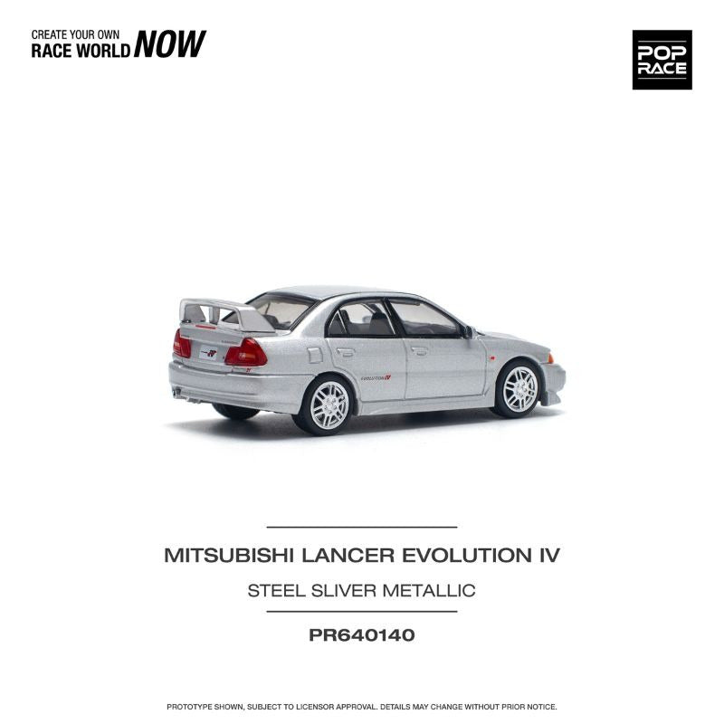 Mitsubishi Lancer Evolution IV, steel silver
