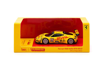 ferrari 458 Italia GT3 24hrs SPA #52 DHL