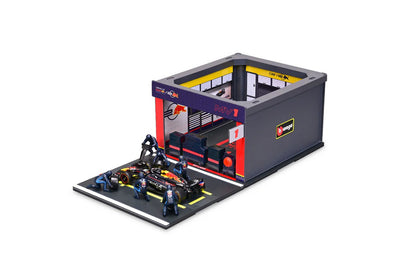 Pit Stop Diorama Max Verstappen #1 fórmula 1