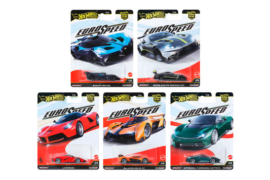 Hot Wheels Euro Speed SET5