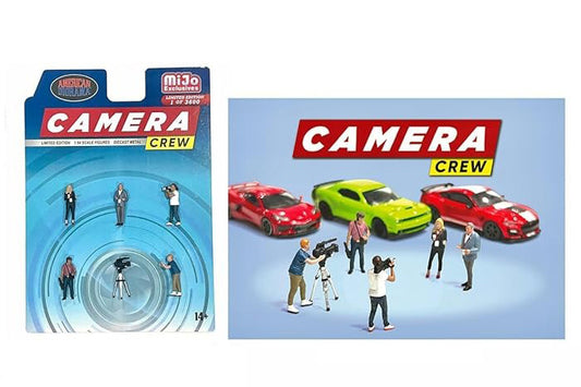 Figuras Diecast Camera Crew