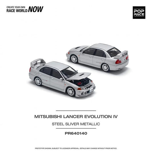 Mitsubishi Lancer Evolution IV, steel silver