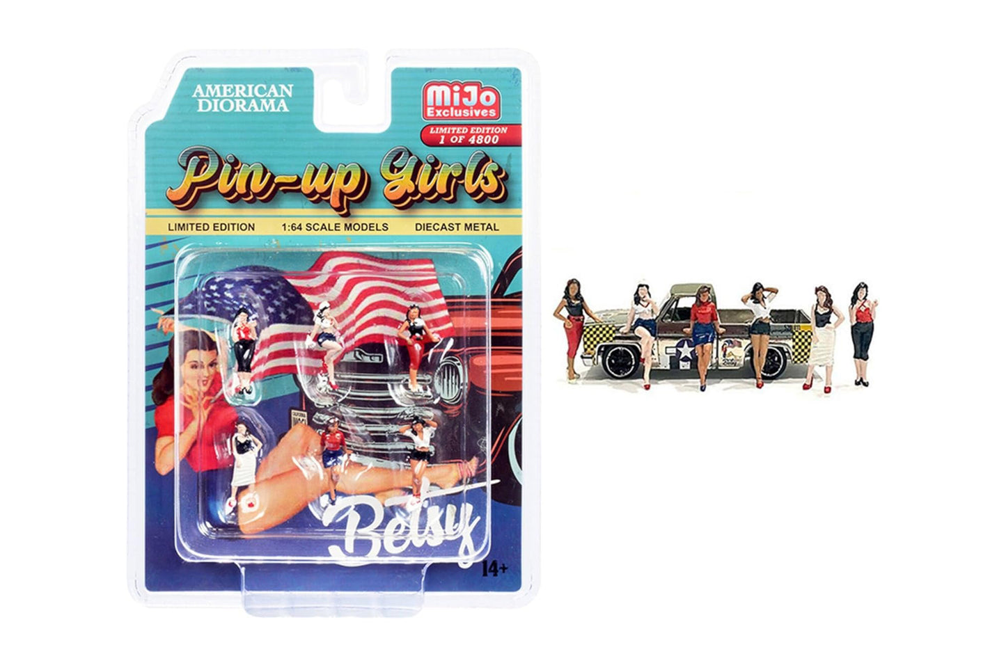 Pin Up Girls Figure set