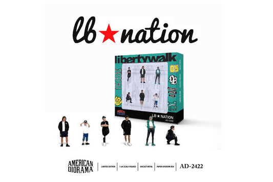 Figures Set "Liberty Walk Nation"
