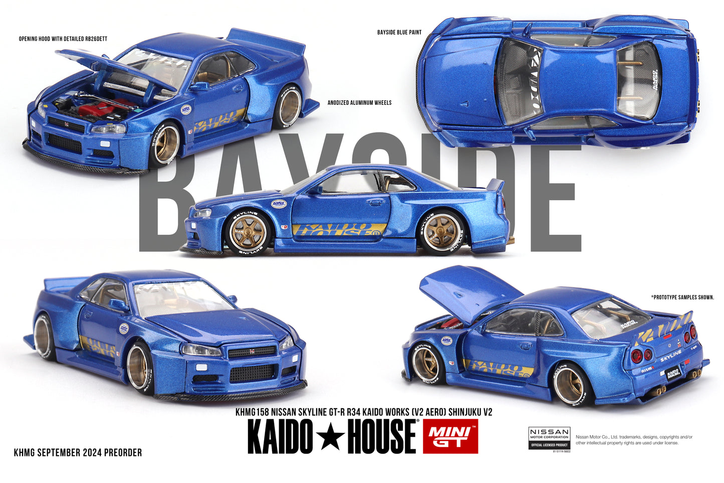 Nissan Skyline GT-R (R34) Kaido Works (V2 Aero) SHINJUKU V2