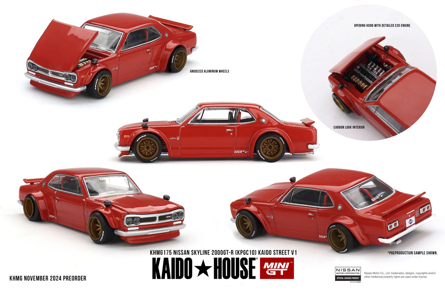 Nissan Skyline GT-R (KPGC10) Kaido Street V1 1969