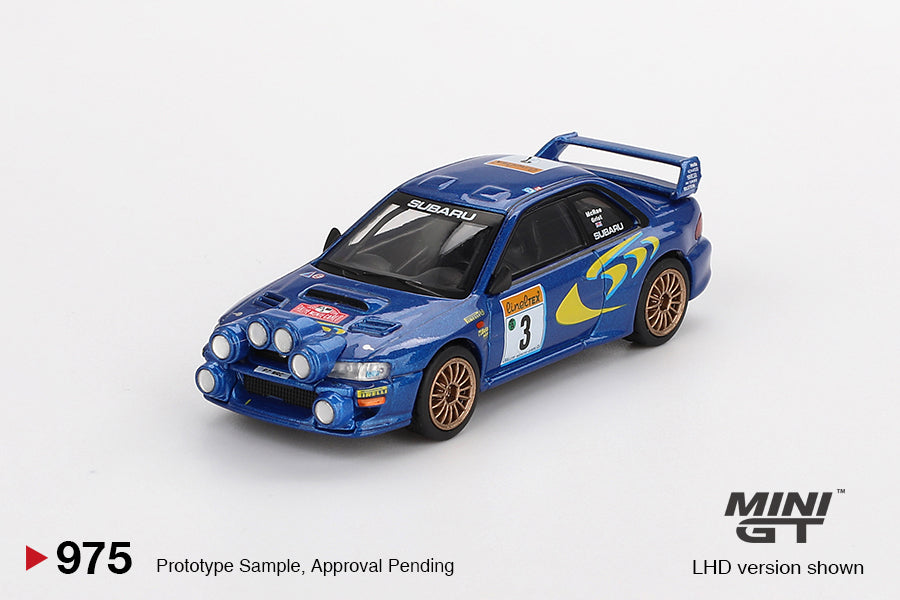 Subaru Impreza WRC98 1998 Rally Monte-Carlo 3rd Place #3