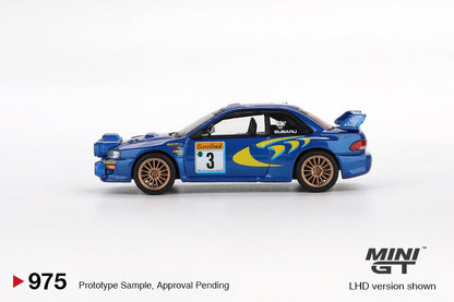 Subaru Impreza WRC98 1998 Rally Monte-Carlo 3rd Place #3