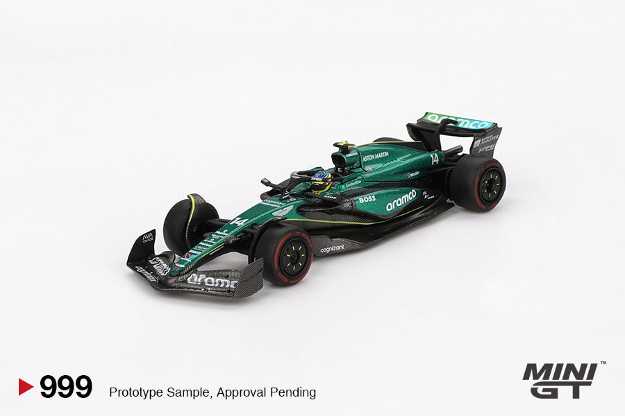 Aston Martin AMR24 #14 Fernando Alonso 2024 F1 2024 Bahrain GP