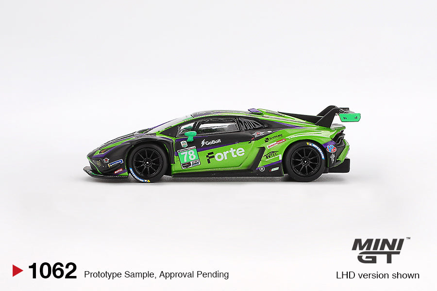 Lamborghini Huracán GT3 EVO2 #78 Forte Racing 2024 IMSA Daytona 24 Hrs