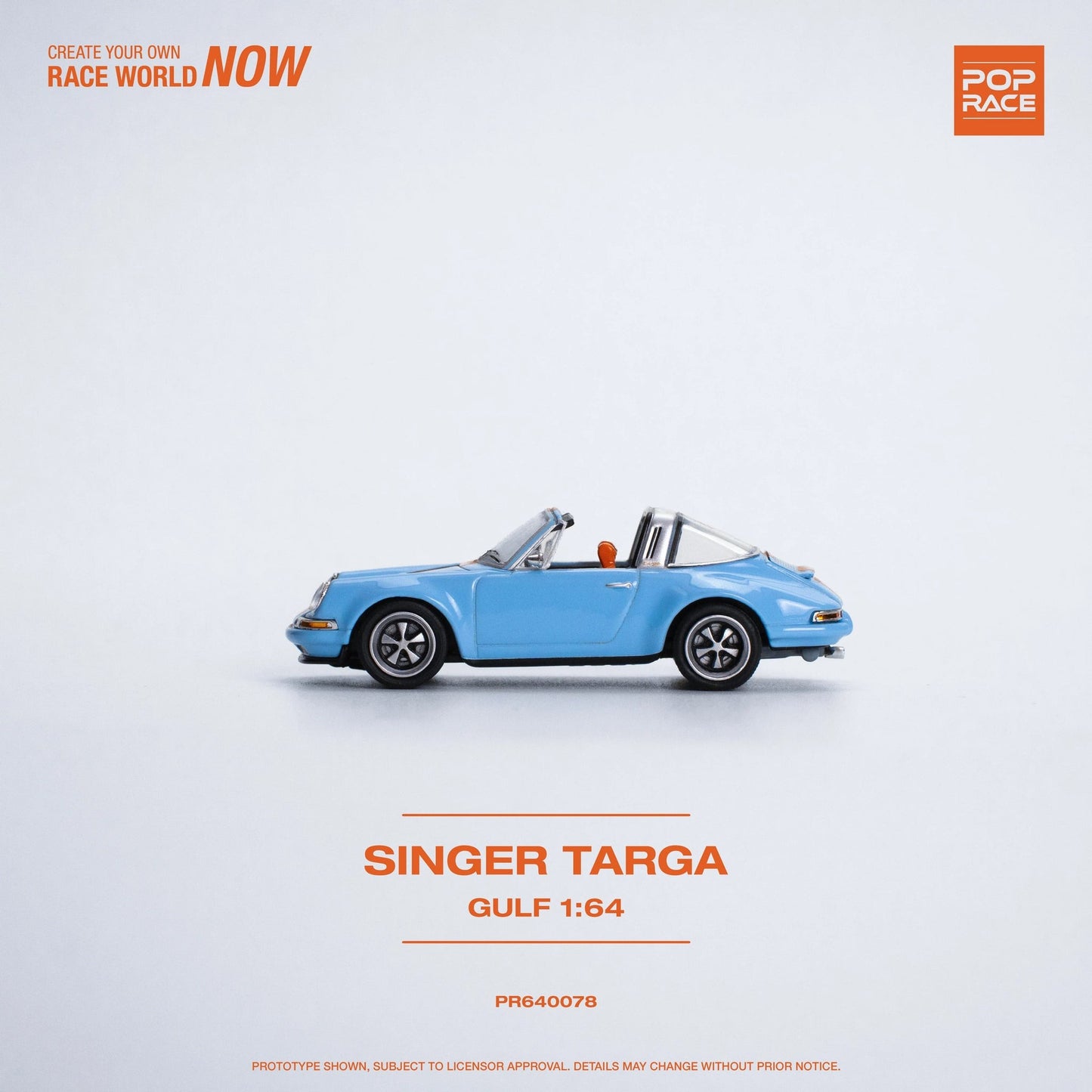 Porsche Singer Targa Gulf