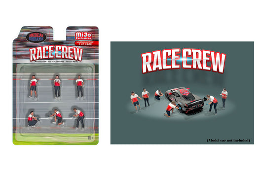 Figuras Diecast Race Crew