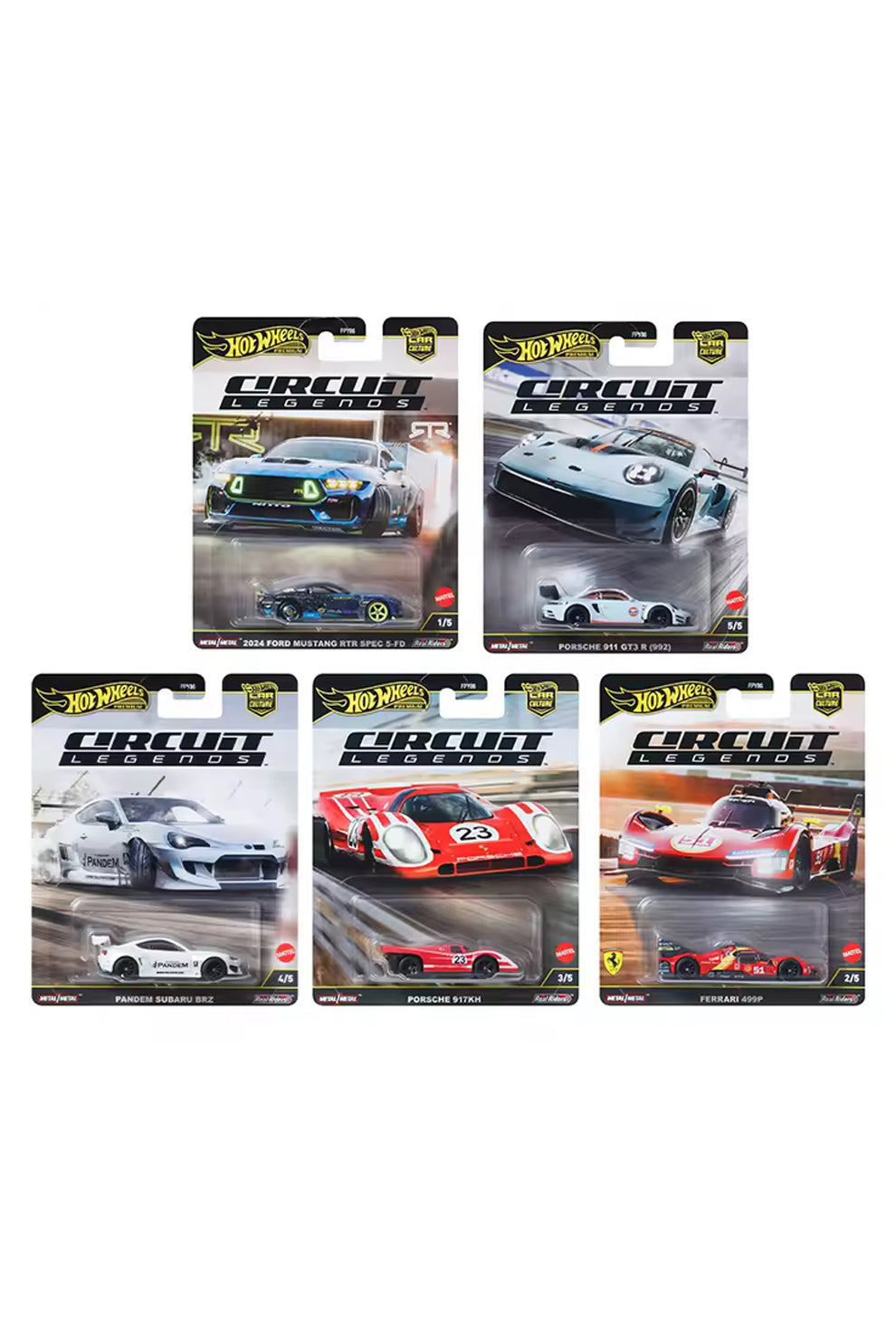 Circuit Lgends Car Culture (SET5)