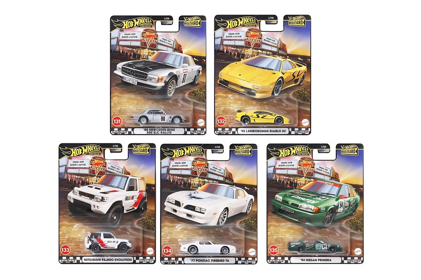 Hot Wheels Boulevard SET5