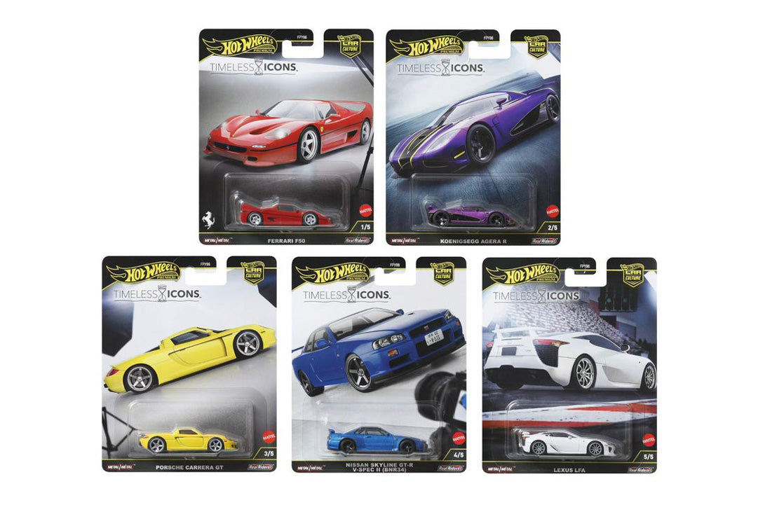 Hot Wheels Timeless Icons (SET5)
