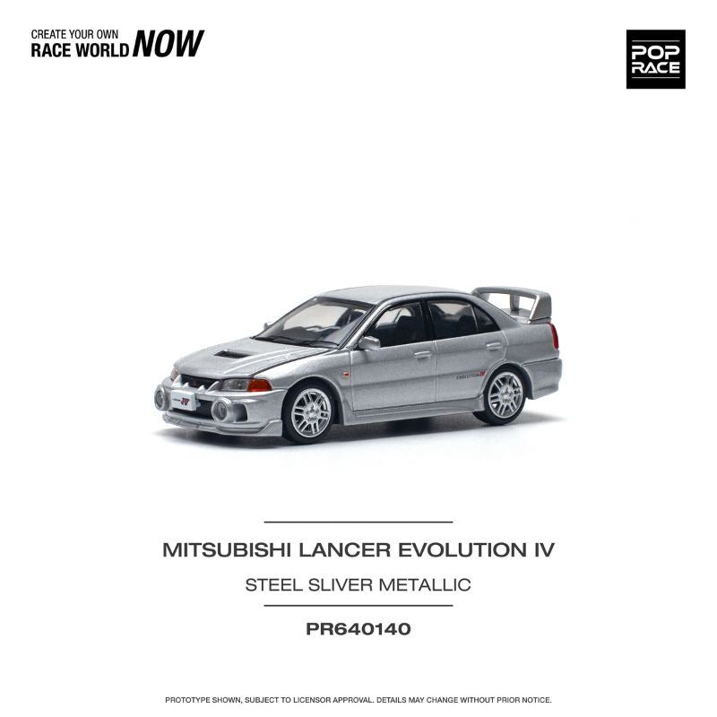 Mitsubishi Lancer Evolution IV, steel silver