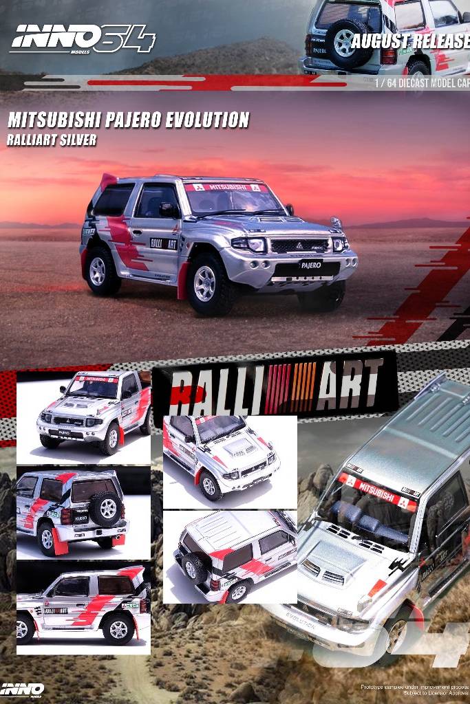 Mitsubishi Pajero Evolution Ralliart