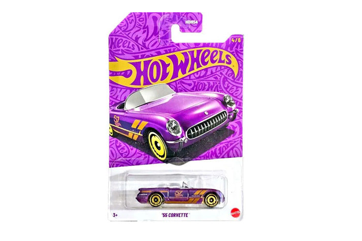 Hot Wheels Pearl & Chrome 57th Anniversary (Pack 5)