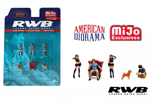 RWB Akira Nakai Figuras diecast