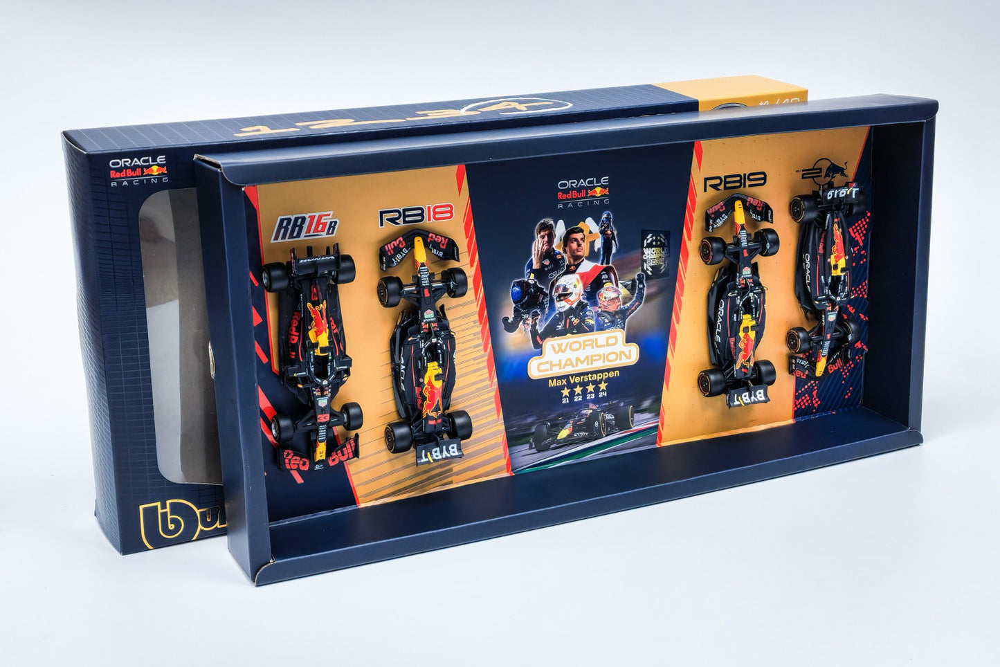 4X World Champion Max Verstappen Set